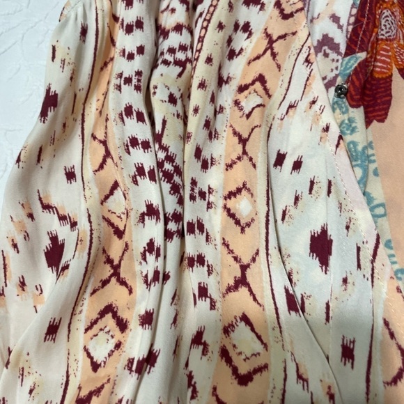 Free People Tied To You Tank Top In Tropical Combo Sz:S - Picture 8 of 16